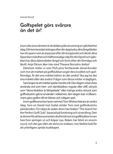 12 myter som kan försämra ditt golfspel - Swerix web & design