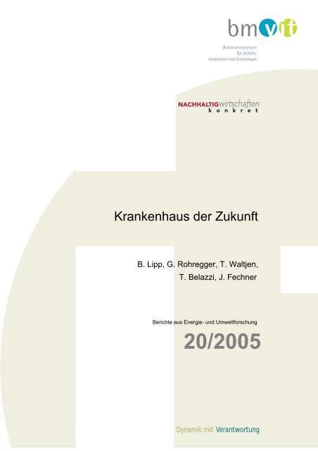 Krankenhaus der Zukunft - NachhaltigWirtschaften.at