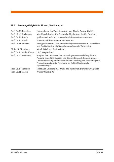 Forschungsbericht 2010 - Fachbereich Chemie