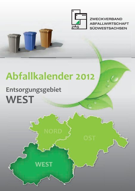 Abfallkalender 2012 - Landkreisentsorgung Schwarzenberg GmbH