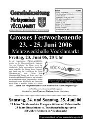 Gemeindezeitung Juni 2006 - Vöcklamarkt