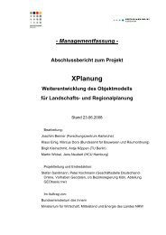 Abschlussbericht zum Projekt XPlanung ... - IT Planungsrat
