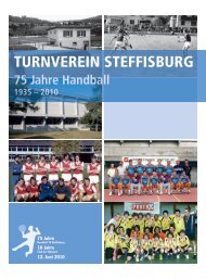Chronik als PDF zum runterladen - TV Steffisburg Handball