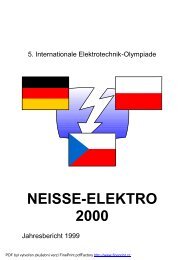 NEISSE-ELEKTRO 2000 - Fakultät Elektrotechnik und Informatik ...