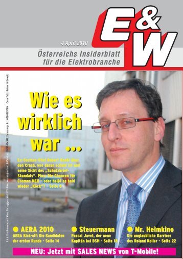 Österreichs Insiderblatt für die Elektrobranche - E&W