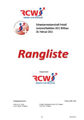 Rangliste-Junioren-Kadetten_Freistil-SM 2011
