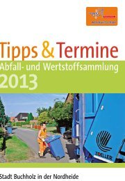 Tipps & Termine - Abfall- und Wertstoffsammlung - Stadt Buchholz