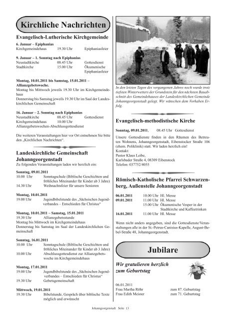 Fest rund um den Schwibbogen - Johanngeorgenstadt