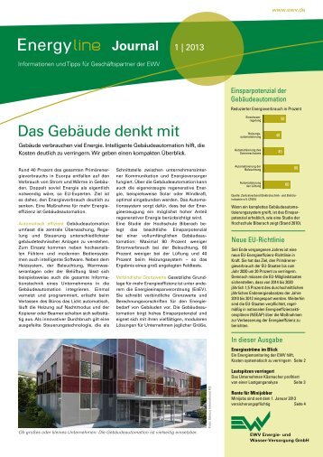 Energyline Journal - EWV Energie