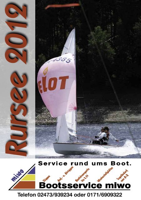 Rurseeheft 2012 - Segelsportclub - Rursee eV