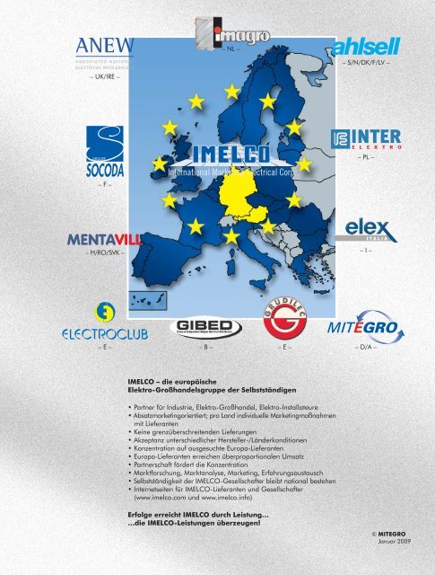 IMELCO – die europäische Elektro-Großhandelsgruppe der ...