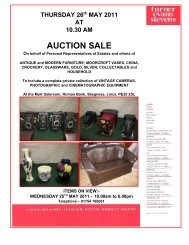 AUCTION SALE