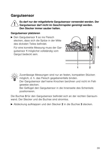 Bedienungsanleitung V-Zug Backofen Combair SL - Elektroshop24