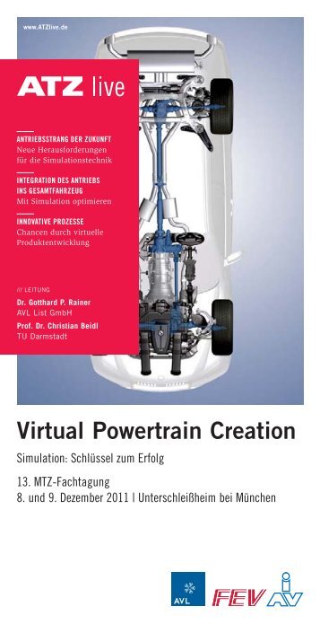 Virtual Powertrain Creation - ATZlive