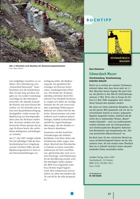 Die Wasserzeitschrift der Steiermark 2/2007 - Wasserland Steiermark