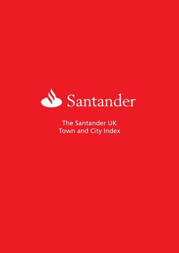 The Santander UK Town and City Index