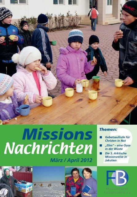 Nachrichten 2012-2 - Missionswerk FriedensBote