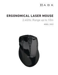 ERGONOMICAL LASER MOUSE - Agk Nordic