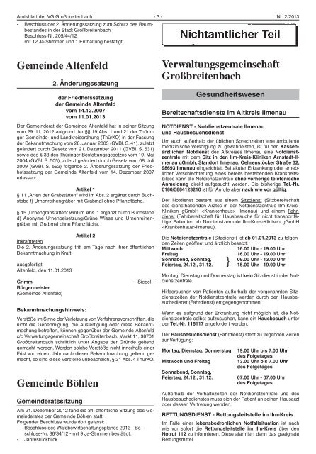 AMTSBLATT