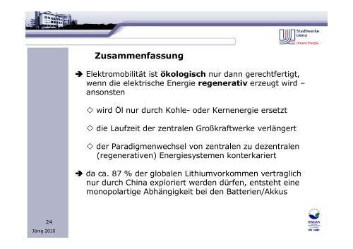 E-Mobility: Ein Win-Win-Win- Effekt für Nutzer, Netzbetrieb und Klima