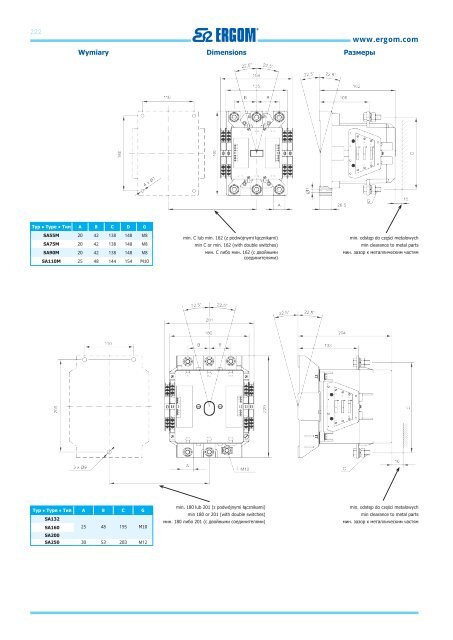 obudowy wyposażenie obudów enclosures fittings for ... - elmako.pl