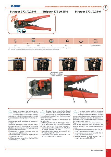 Инструменты. - elmako.pl