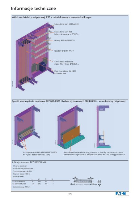 Rozdzielnice i obudowy do 2500 A - katalog 2010 - Moeller