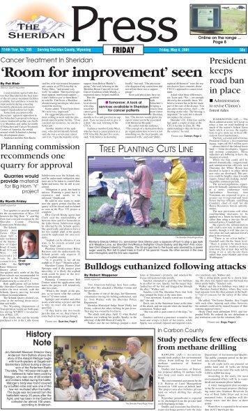 05-04-01 Friday.pdf - The Sheridan Press