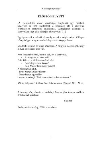 BIBLIOGRÁFIÁK, REPERTÓRIUMOK - Városi Könyvtár