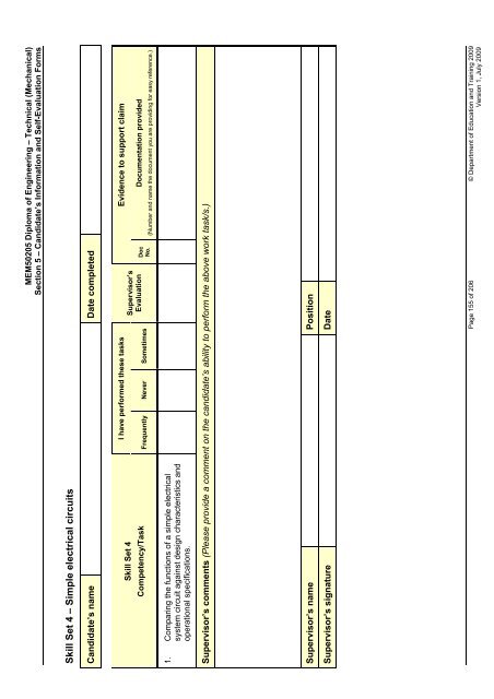 (RPL) Assessment Tool Kit - WestOne