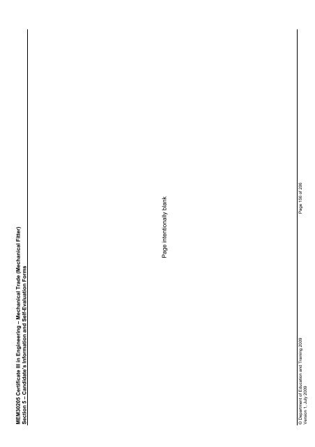 (RPL) Assessment Tool Kit - WestOne