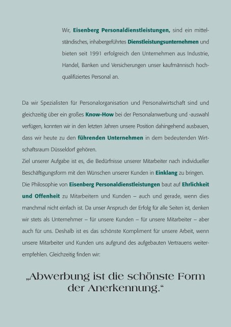 Eisenberg Firmenbroschüre - Branchenbuch Deutschland