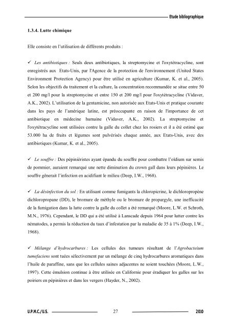 Synthèse de composés organométalliques et évaluation de leurs activités biologiques....