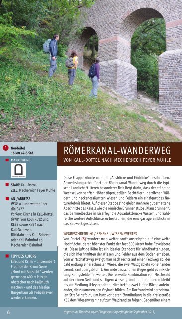 Pocketguide Römerkanal-Wanderweg Nettersheim - Trier