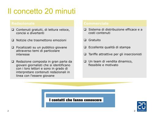 20 minuti - Presentazione - 2012