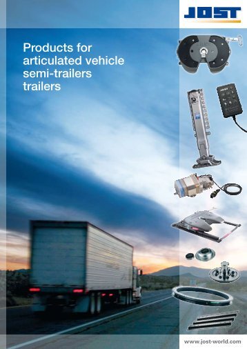 Products for articulated vehicle semi-trailers trailers