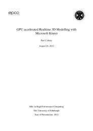 GPU accelerated Realtime 3D Modelling with Microsoft Kinect
