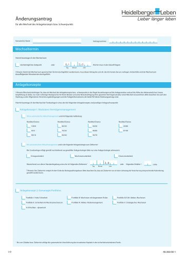 Änderungsantrag Fondsanlage_0211_cl - Heidelberger Leben