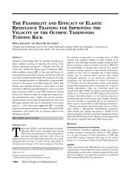 the feasibility and efficacy of elastic resistance ... - Setanta College