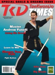 Master Andrew Fanelli - Taekwondo Times