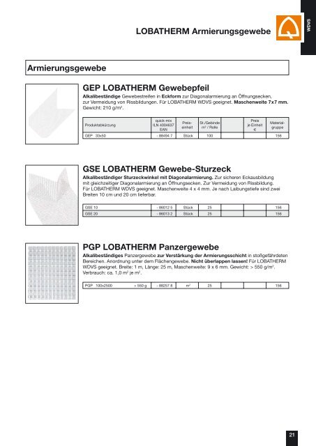 LOBATHERM Spachtel - Quick-Mix