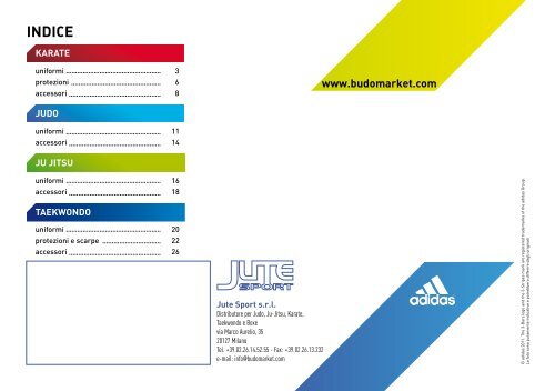 Catalogo adidas arti marziali - Armeriabelloni.it