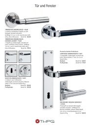 Tür und Fenster - Thomas Hoof Produktgesellschaft mbH & Co. KG