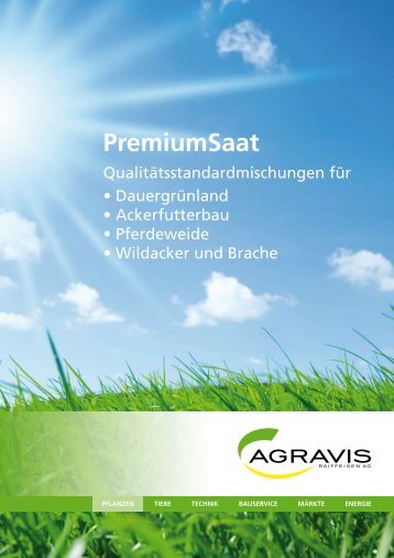 PremiumSaat-Broschüre - AGRAVIS Raiffeisen AG
