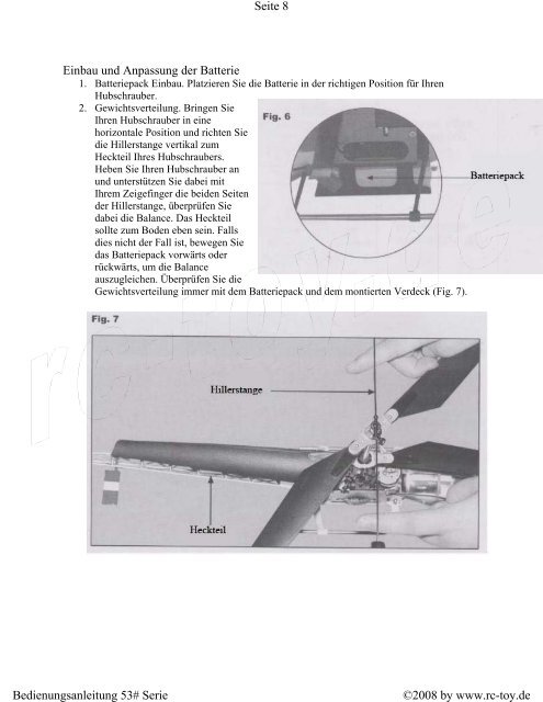 R/0 Helicopter 5#8 - RC-Toy