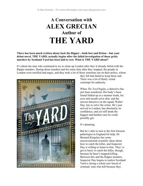 You Can Also Download The Pdf Of This Alex Grecian