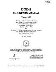 DOE-2 Engineers Manual Version 2.1A - DOE-2.com