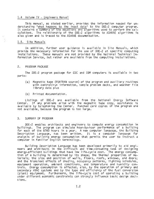 DOE-2 Engineers Manual Version 2.1A - DOE-2.com