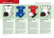 Manchester United - True Colours Football Kits