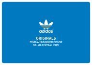 Segmentierung der adidas Originals Kollektion